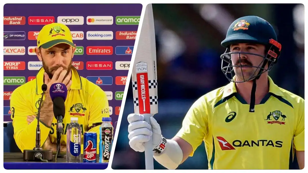 Glenn Maxwell praised Travis During a Press Conference