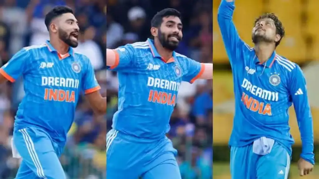 Jasprit Bumrah and Kuldeep Yadav