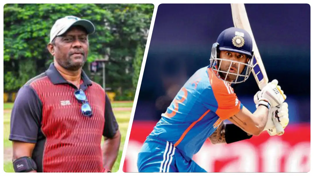 Suryakumar Yadav's childhood coach Ashok Aswalkar